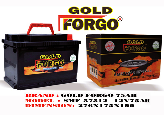 Gold Forgo 75AH